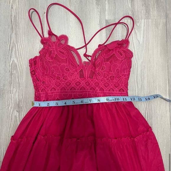 NWOT Zenana mint crochet lace cami dress size medium - Picture 9 of 14